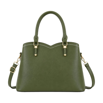 Bagnova Green  Floral Embossed Faux Leather Women’s Satchel Handbag